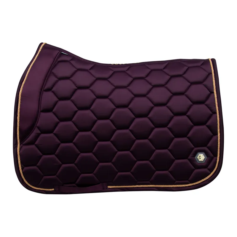 Coldstream Marygold GP Saddle Pad - Mulberry Purple